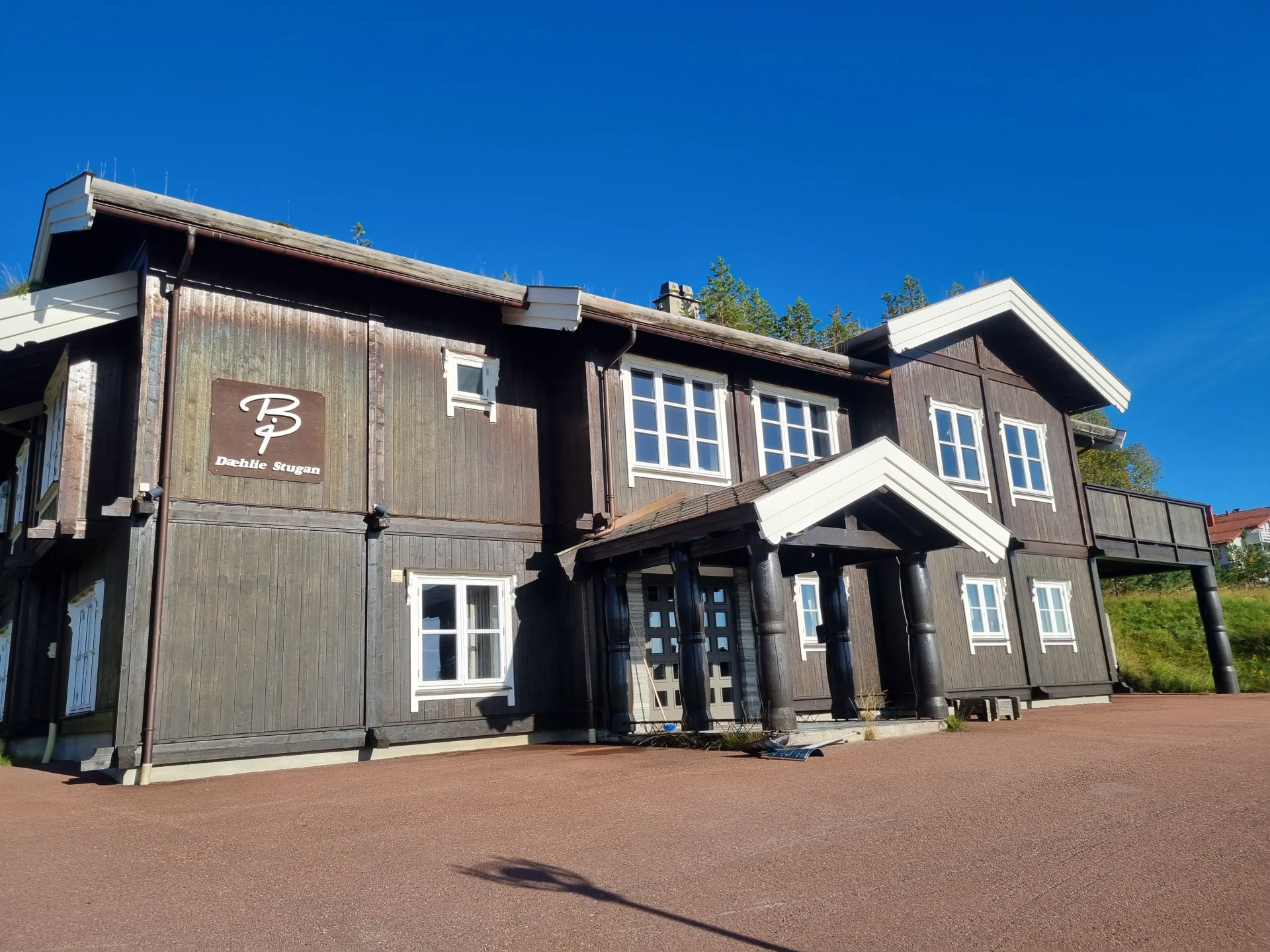 Rivning av Dählie-stugan i Idre Fjäll
